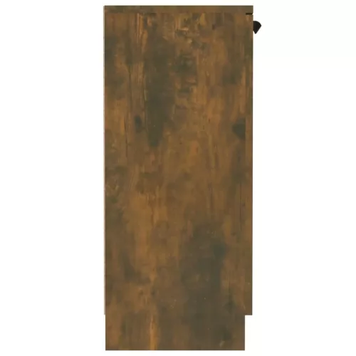  füstös tölgy színű szerelt fa tálalószekrény 60 x 30 x 70 cm