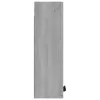  szürke sonoma színű fali fürdőszobaszekrény 32 x 20 x 67 cm