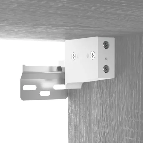  szürke sonoma színű tükrös fürdőszobaszekrény 64 x 20 x 67 cm