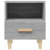  2 db szürke sonoma színű éjjeliszekrény 40x35x47 cm
