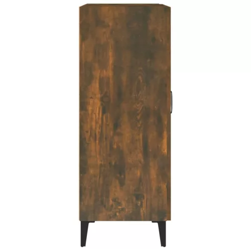  füstös tölgy színű szerelt fa tálalószekrény 69,5 x 34 x 90 cm