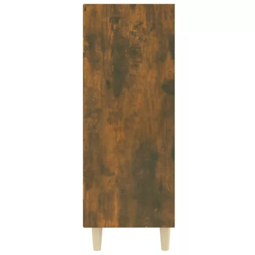  füstös tölgy színű szerelt fa tálalószekrény 69,5x32,5x90 cm
