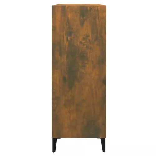  füstös tölgy színű szerelt fa tálalószekrény 69,5x32,5x90 cm