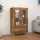  füstös tölgy színű szerelt fa magasszekrény 70 x 31 x 115 cm