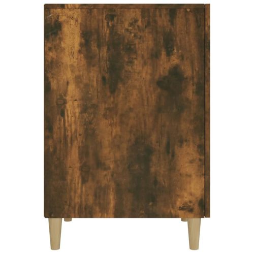  füstös tölgy színű szerelt fa íróasztal 140 x 50 x 75 cm