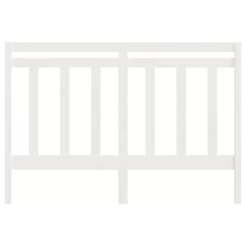  fehér tömör fenyőfa ágyfejtámla 156 x 4 x 100 cm