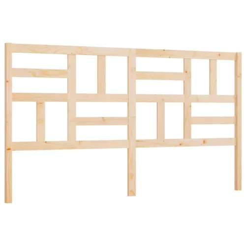  tömör fenyőfa ágyfejtámla 186 x 4 x 104 cm