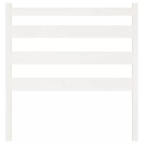  fehér tömör fenyőfa ágyfejtámla 106 x 4 x 100 cm