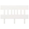  fehér tömör fenyőfa ágyfejtámla 163,5x3x81 cm