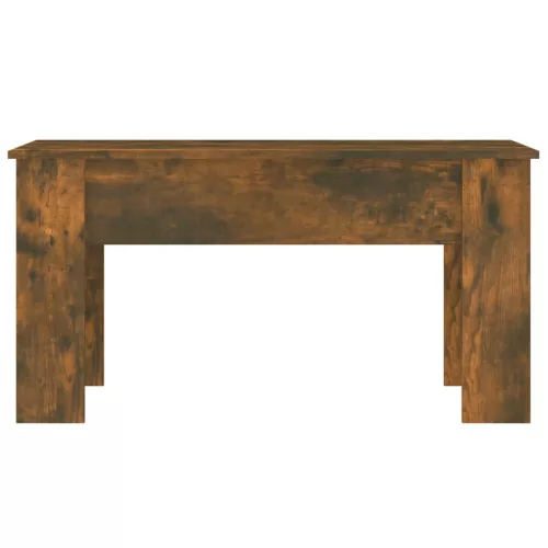 füstös tölgy színű szerelt fa dohányzóasztal 101 x 49 x 52 cm