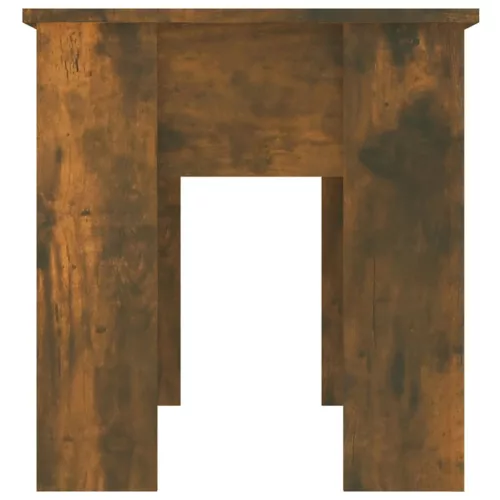  füstös tölgy színű szerelt fa dohányzóasztal 101 x 49 x 52 cm