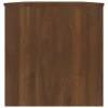  barna tölgy színű szerelt fa dohányzóasztal 102 x 50 x 52,5 cm