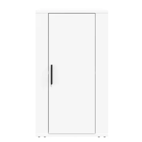  fehér szerelt fa tálalószekrény 40 x 33 x 70 cm