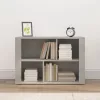  betonszürke szerelt fa tálalószekrény 80x30x54 cm