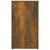  füstös tölgy színű szerelt fa tálalószekrény 80x30x54 cm