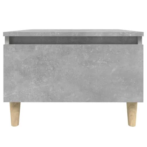  2 db betonszürke szerelt fa kisasztal 50x 46 x 35 cm