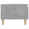  2 db betonszürke szerelt fa kisasztal 50x 46 x 35 cm