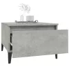  2 db betonszürke szerelt fa kisasztal 50x 46 x 35 cm