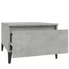  2 db betonszürke szerelt fa kisasztal 50x 46 x 35 cm