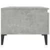  2 db betonszürke szerelt fa kisasztal 50x 46 x 35 cm