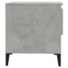  betonszürke szerelt fa dohányzóasztal 50 x 46 x 50 cm
