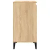  2 db sonoma tölgy színű szerelt fa éjjeliszekrény 40x35x70 cm