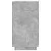  betonszürke szerelt fa tálalószekrény 80 x 34 x 75 cm