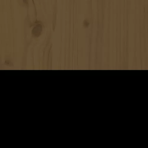  mézbarna tömör fenyőfa tálalószekrény 100 x 40 x 75 cm