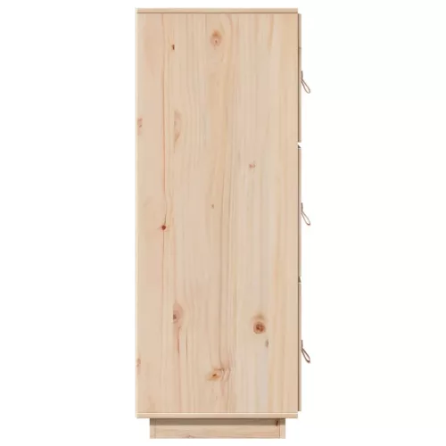  tömör fenyőfa magasszekrény 34 x 40 x 108,5 cm