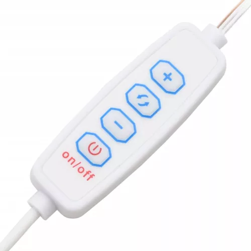  szürke sonoma színű tükrös szekrény LED-ekkel 60 x 31,5 x 62 cm