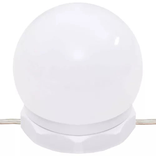  füstös tölgy színű tükrös szekrény LED-ekkel 90 x 31,5 x 62 cm