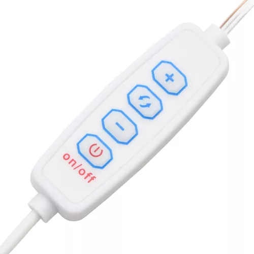  füstös tölgy színű tükrös szekrény LED-ekkel 90 x 31,5 x 62 cm