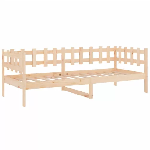  tömör fenyőfa kanapéágy matrac nélkül 90 x 200 cm