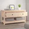  tömör fenyőfa dohányzóasztal 102 x 49 x 55 cm