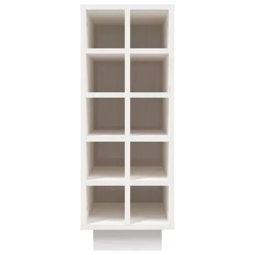  fehér tömör fenyőfa borszekrény 23 x 34 x 61 cm