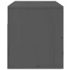  szürke falra szerelhető éjjeliszekrény 50 x 36 x 40 cm