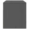  2 db szürke falra szerelhető éjjeliszekrény 50 x 36 x 40 cm