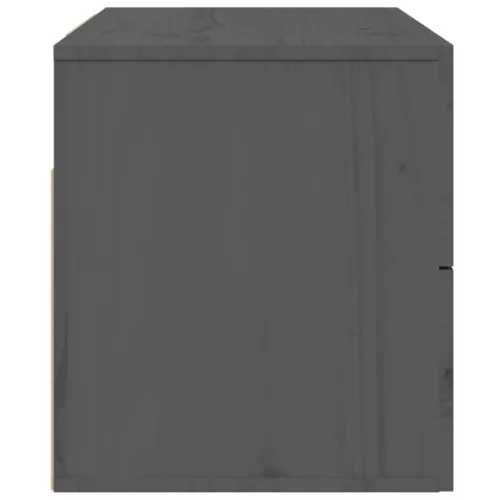  2 db szürke falra szerelhető éjjeliszekrény 50 x 36 x 40 cm