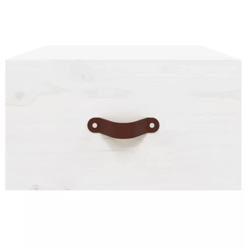  2 db fehér falra szerelhető éjjeliszekrény 40 x 29,5 x 22 cm