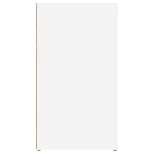  fehér szerelt fa tálalószekrény 100x33x59,5 cm