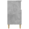  betonszürke szerelt fa tálalószekrény 60 x 35 x 70 cm