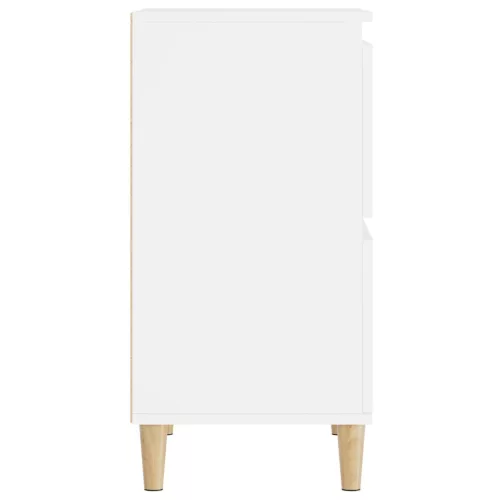  fehér szerelt fa tálalószekrény 60 x 35 x 70 cm