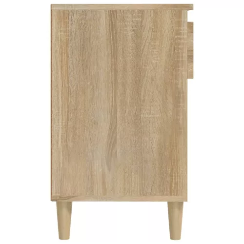  sonoma tölgy színű szerelt fa cipőszekrény 102x36x60 cm