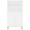  fehér szerelt fa magasszekrény 60 x 36 x 110 cm