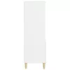  fehér szerelt fa magasszekrény 40 x 36 x 110 cm