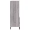  szürke sonoma szerelt fa magasszekrény 40 x 36 x 110 cm