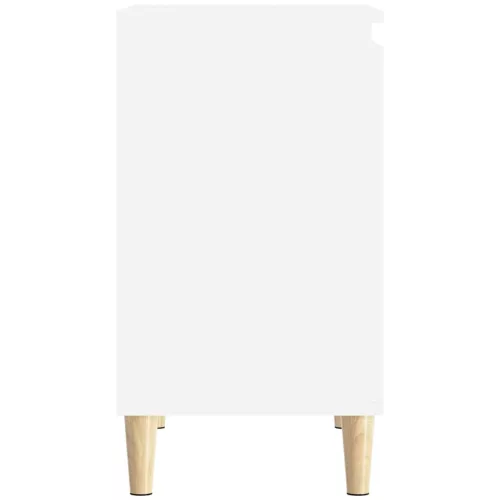  fehér szerelt fa mosdószekrény 58x33x60 cm