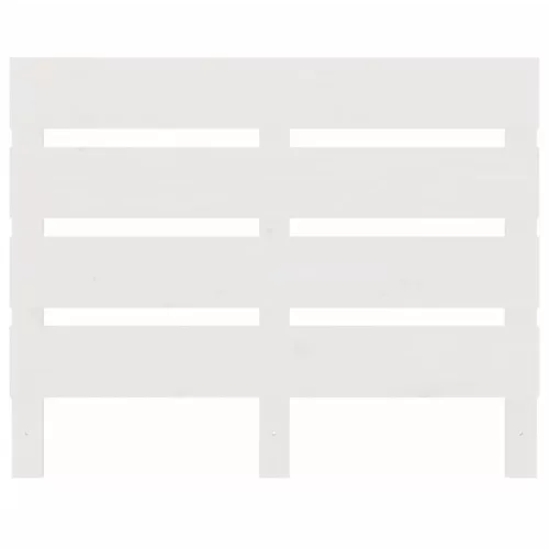  fehér tömör fenyőfa fejtámla 90x3x80 cm