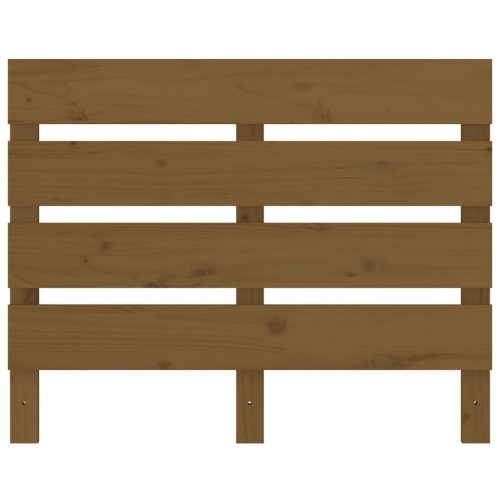  mézbarna tömör fenyőfa fejtámla 100x3x80 cm