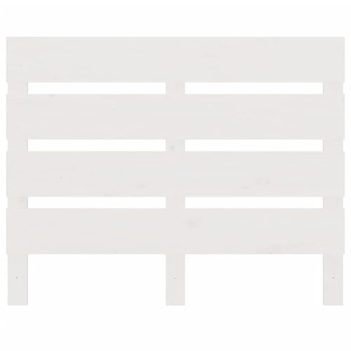  fehér tömör fenyőfa fejtámla 75 x 3 x 80 cm